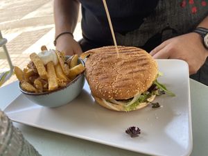Burger  at Kunstküche in Krefeld