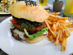 Burger at Kunstküche in Krefeld