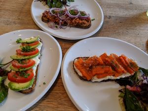 Sandwiches at Kunstküche in Krefeld