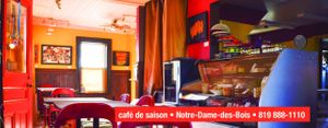 Bistro Éphémère, café de saison, Notre-Dame-des-Bois at BistroEphemere in Notre Dame Des Bois