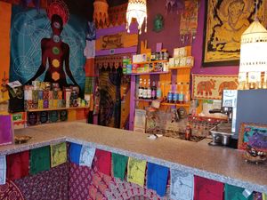 Inside the new takeaway style Shanti! at Cafe Shanti in Lincoln