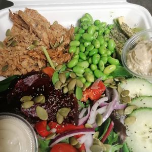 Shanti salad  at Cafe Shanti in Lincoln