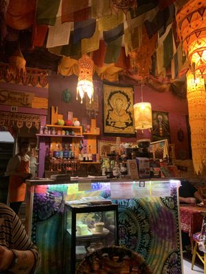   at Cafe Shanti in Lincoln