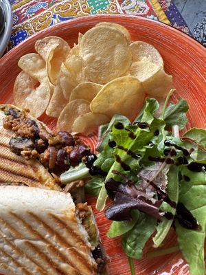 Lovely presentation  at Cafe Shanti in Lincoln