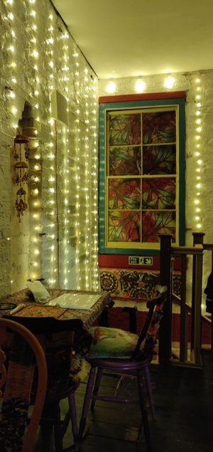  at Cafe Shanti in Lincoln