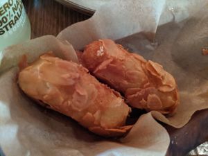 Vegan entree at Gigi Pizzeria in Newtown