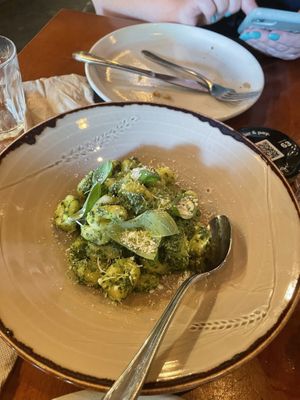 Gnocchi al pesto  at Gigi Pizzeria in Newtown