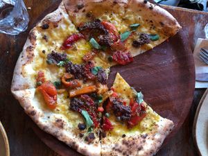 Pepperoni Rosso  at Gigi Pizzeria in Newtown