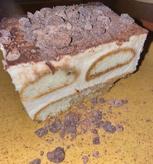 Tiramisù #Veganuary at Gigi Pizzeria in Newtown