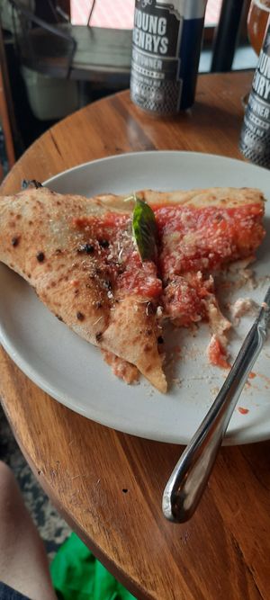 Calzone at Gigi Pizzeria in Newtown