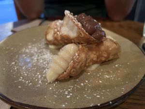 Cannoli  at Gigi Pizzeria in Newtown