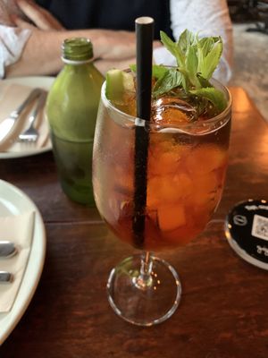 Oh, and cocktails, too. The Pimms special    at Gigi Pizzeria in Newtown