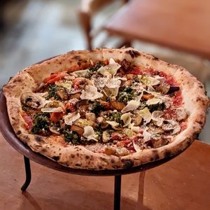 Vegan Pizza Special at Gigi Pizzeria in Newtown