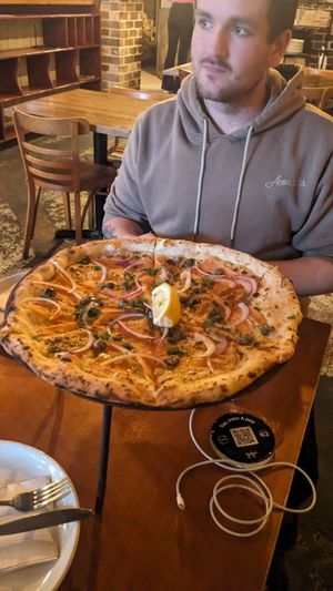 Atlantica at Gigi Pizzeria in Newtown