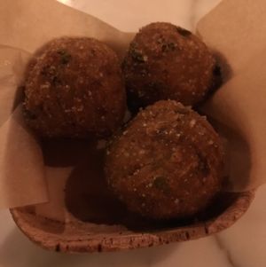 Arancini at Gigi Pizzeria in Newtown