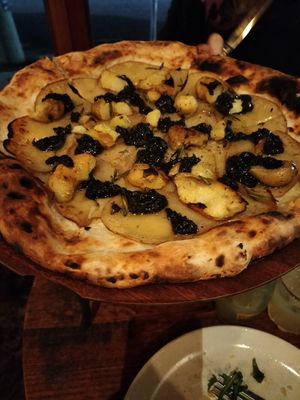 Potato pizza - one of the best pizzas I've had at Gigi Pizzeria in Newtown