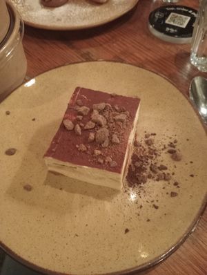 Tiramisu at Gigi Pizzeria in Newtown