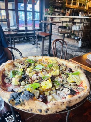   at Gigi Pizzeria in Newtown