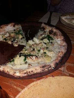Cauliflower pizza at Gigi Pizzeria in Newtown