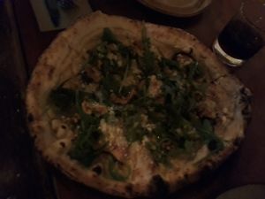 Pizza figs and blue cheese at Gigi Pizzeria in Newtown