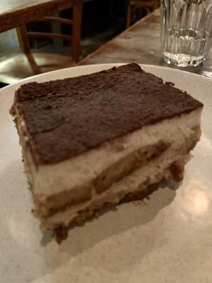 Tiramisu at Gigi Pizzeria in Newtown