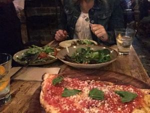 Great food with an awesome vibe! at Gigi Pizzeria in Newtown