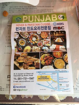 Flyer at Punjab in Busan