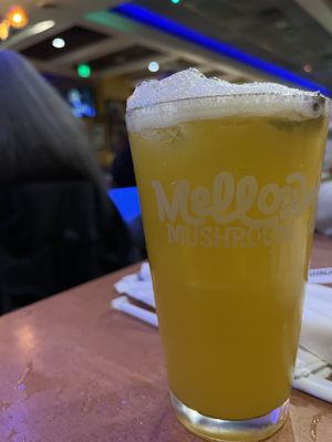 Pineapple Express Mocktail  at Mellow Mushroom in St Augustine