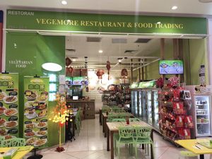 Shop front at Vegemore Restaurant & Food Trading 素素乐 in Johor Bahru