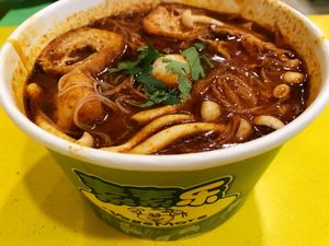 Tom Yum RM 8.90 - spicy and salty  at Vegemore Restaurant & Food Trading 素素乐 in Johor Bahru