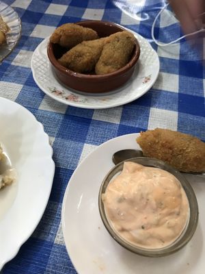 Croquetas at Somos Lo Que Comemos in Tenerife