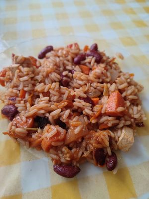 Arroz con alubias at Somos Lo Que Comemos in Tenerife