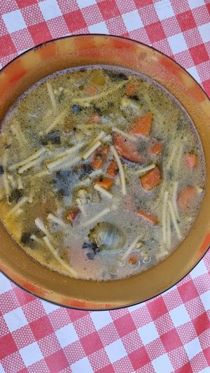 Vegetablesoup at Somos Lo Que Comemos in Tenerife