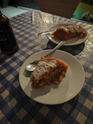 Carrot cake! at Somos Lo Que Comemos in Tenerife