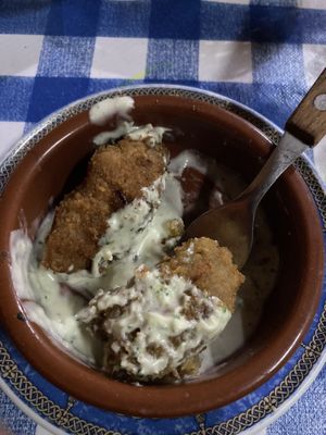Las croquetas (deliciosas!)  at Somos Lo Que Comemos in Tenerife