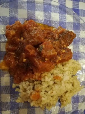 seitan at Somos Lo Que Comemos in Tenerife