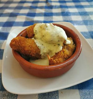 Croquetas #Veganuary at Somos Lo Que Comemos in Tenerife