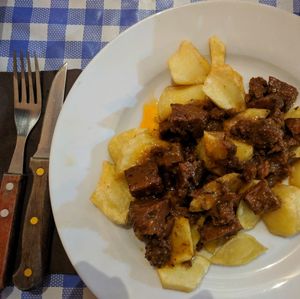 typical local food....veganized! at Somos Lo Que Comemos in Tenerife