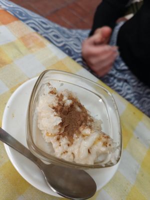 Rice with coconut at Somos Lo Que Comemos in Tenerife