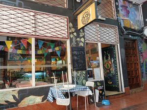 Front of the store at Somos Lo Que Comemos in Tenerife