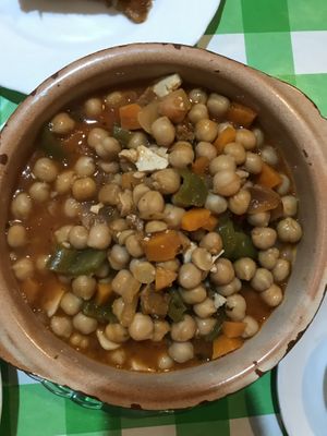 Garbanzas caseras  at Somos Lo Que Comemos in Tenerife