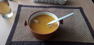 Sopa de zapallo at Muya Vegan Cafe - Maybe closed in Trujillo