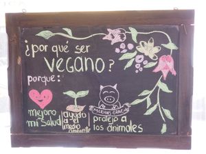 word!!  at Muya Vegan Cafe - Maybe closed in Trujillo