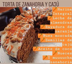 Torta de zanahoria 🤗 at Muya Vegan Cafe - Maybe closed in Trujillo