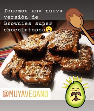 Vegan Brownies🍫 at Muya Vegan Cafe - Maybe closed in Trujillo