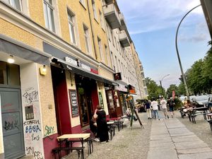 outside at Berlin Burrito Company - Kastanienallee in Berlin