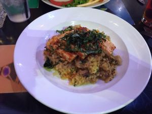 Curry risotto  at Capitol Garage in Sacramento