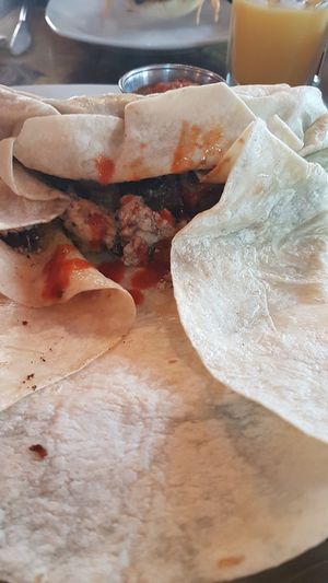 There's tofu there. at Capitol Garage in Sacramento