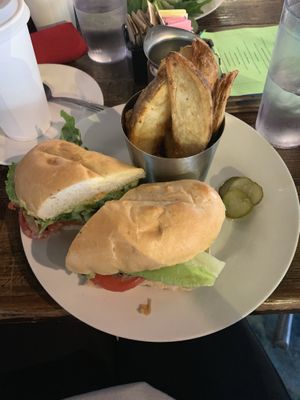 Vegan Po’Boy at Capitol Garage in Sacramento