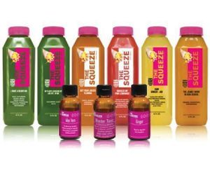 cold-pressed juice cleanse at The Squeeze Juice - Manhattan in New York City